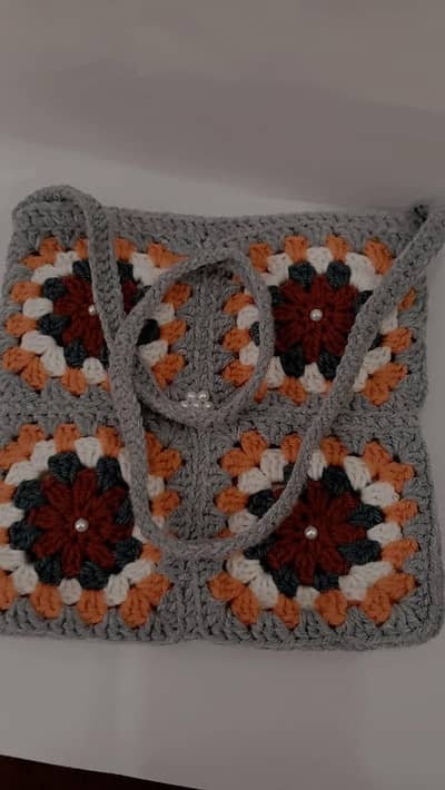 Handmade crochet bag for women