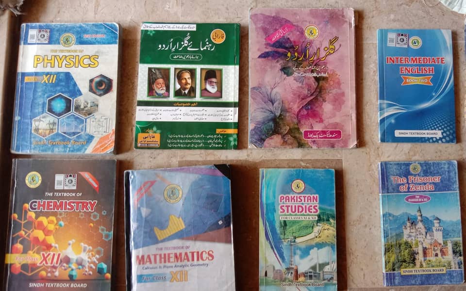 FIRST YEAR,  SECOND YEAR,  GRADE  9  &  10   SINDH BOARDS Books 0