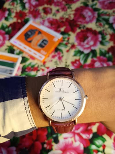 mens watch brown leather