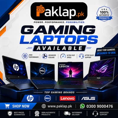 Gaming Laptop RTX Series | ASUS ROG | HP OMEN | Victus | Lenovo