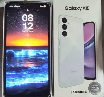 Samsung Mobile A15 6/128, Original PTA Approved with Box