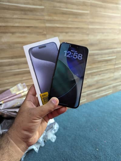 Iphone 15 Pro Max For Sale(PTA Approved) With Box