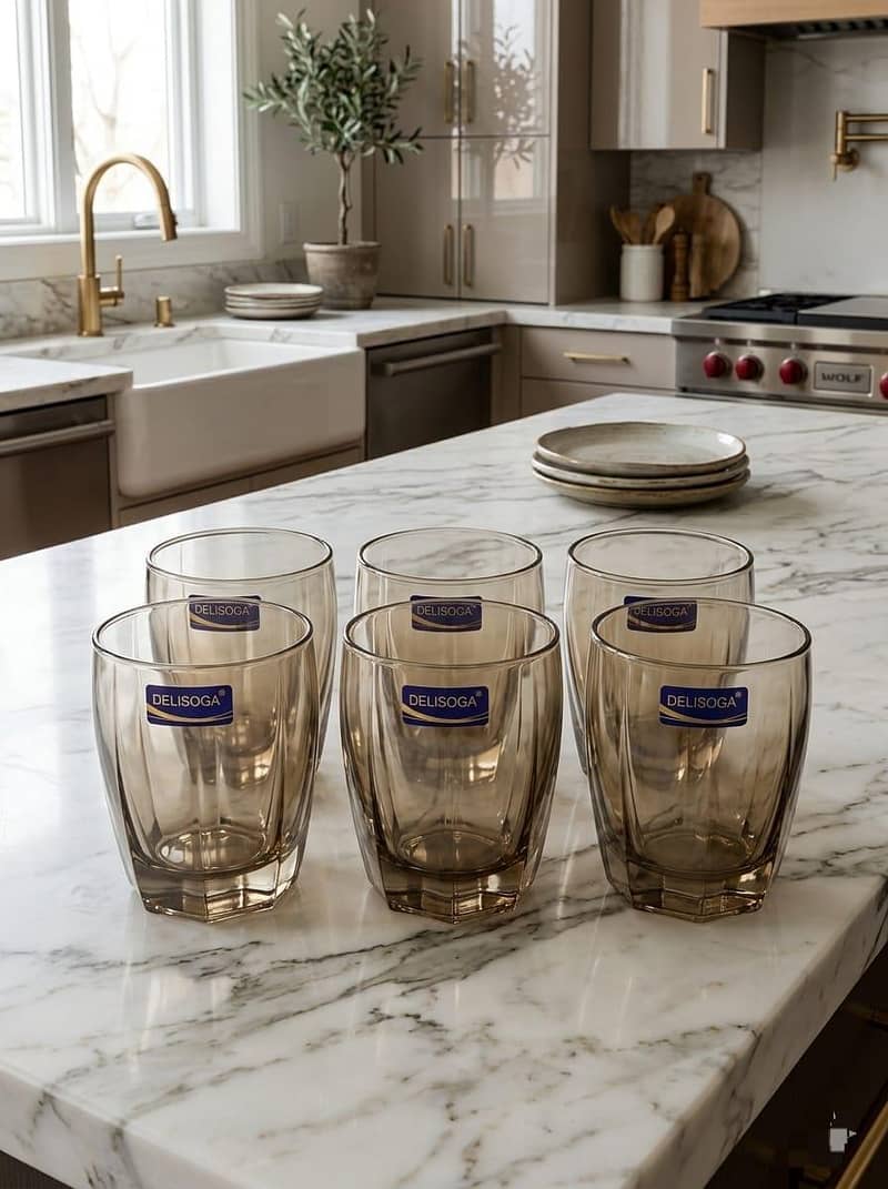Fancy glass set 1