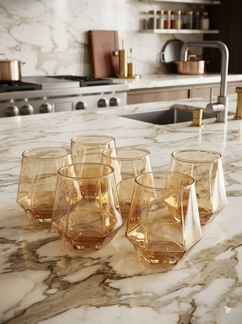 Fancy glass set 4