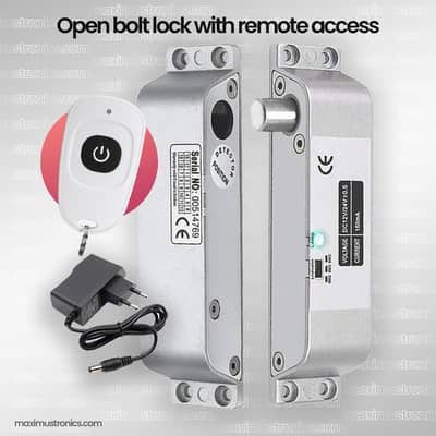 Remote control Drop Bolt Lock Door Access Control Security