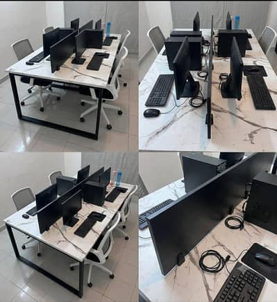 4x8 Ft Office Computer Workstation Table | Large Desk