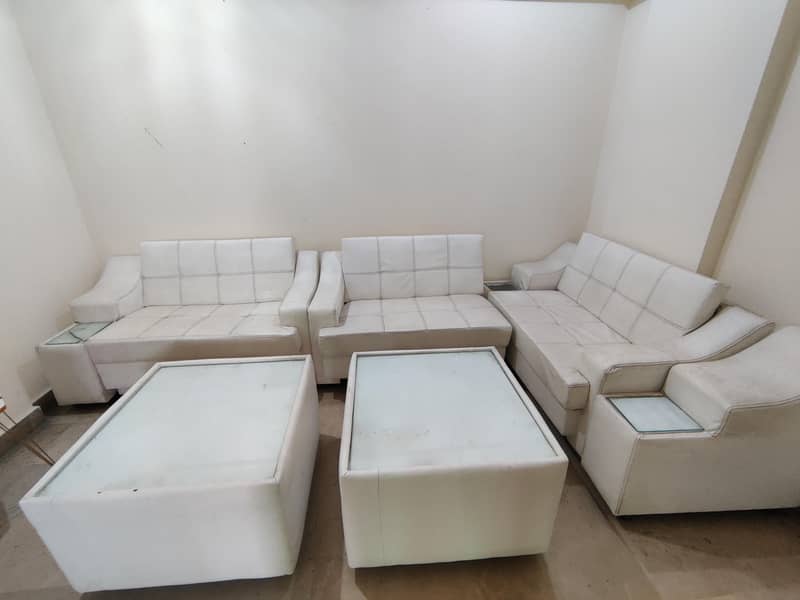8 seater sofas with 2 tables 1