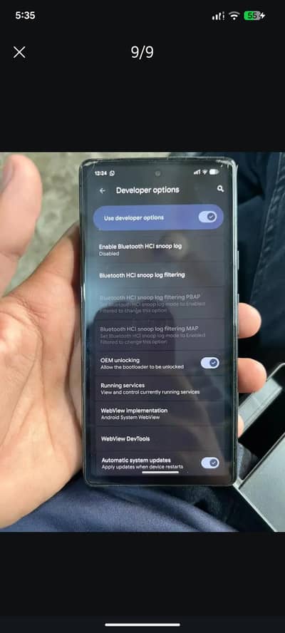 google pixel 7a 8/128 official pta approved 10/10 condition
