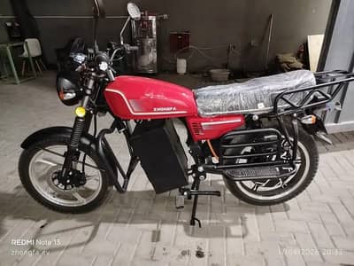 ZhongFa CZ 125 EV Bike 2026 | Brand New | 120-140KM Range | EV Bike