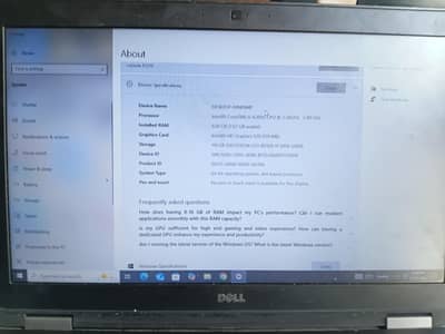 Dell Latitude E5570 Core i5 6th Gen | 8GB RAM | 128GB SSD