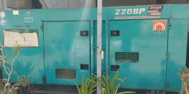 DENYO 220 KVA SP DIESAL SOUNDPROOF GENERATOR