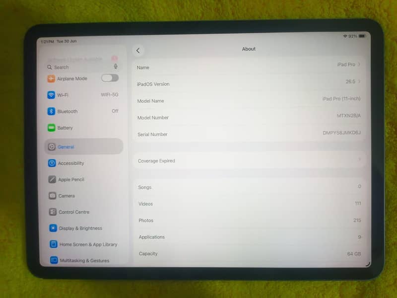 IPAD PRO 11INCH 2018 2