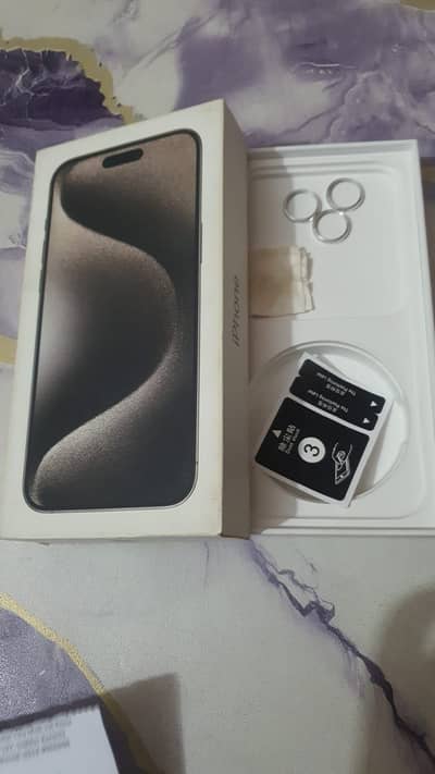 Apple iPhone 15 Pro Max 256(chance deal )