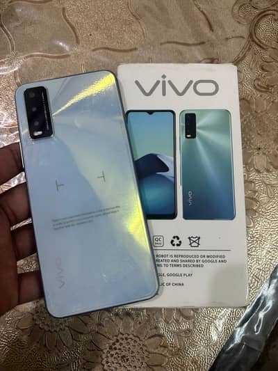 Vivo y20s complete box brand new phone