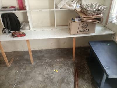 Shelves and Counter