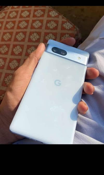 google pixel 7a 10by10 with box 8 128 with box 1 month use