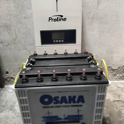 4kw Inverter PV 5200 battery tubules 1800