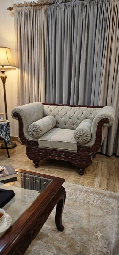 Solid wooden Sofa set 9 seater