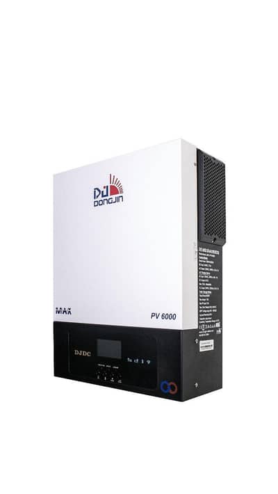 DJDC PV MAX 6000 Hybrid Solar Inverter – 5.5KW | Brand New Box Pack