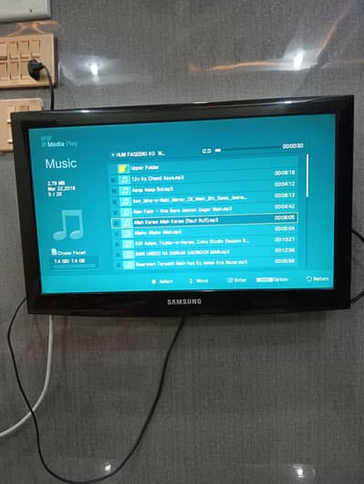 Samsung tv 22ind