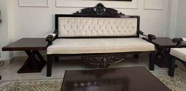 Pure sheesham 5 seater Sofa