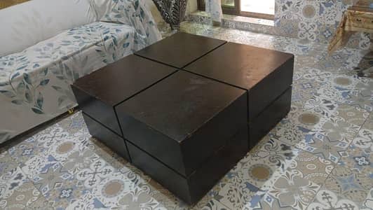 modular block coffee table for sale