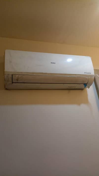 haier 1 ton 9 month used brand new condition