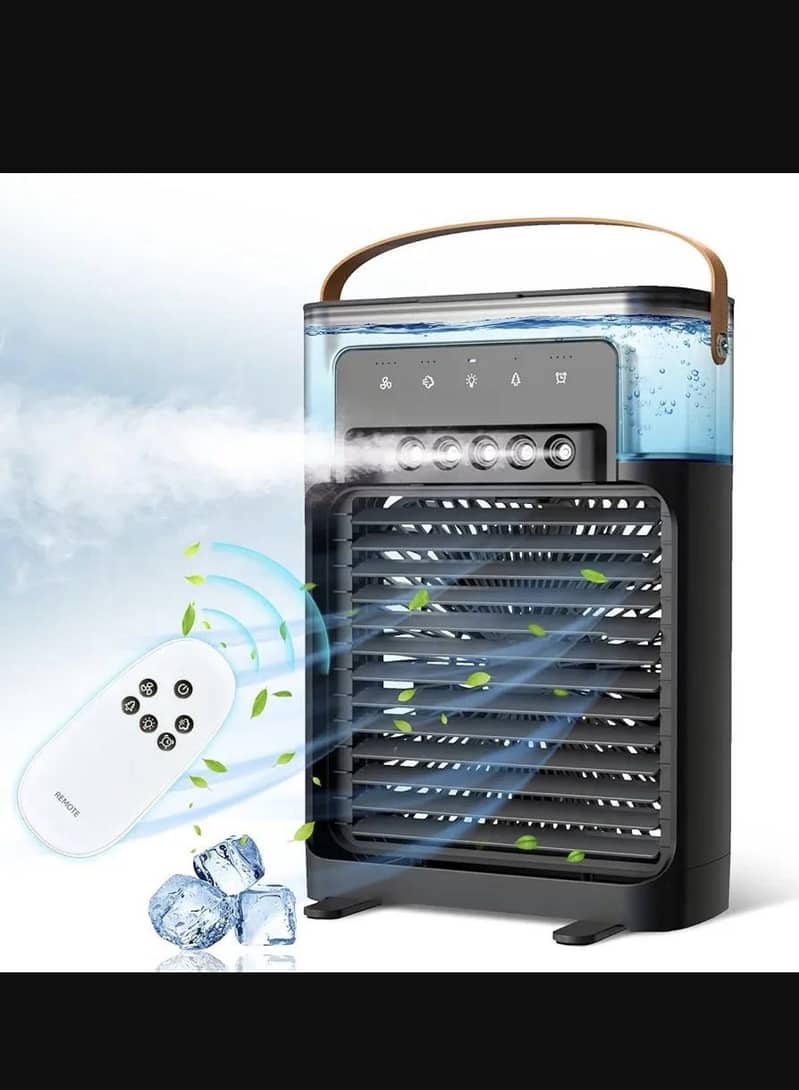 Mini Air cooler with remote control & mist function 3