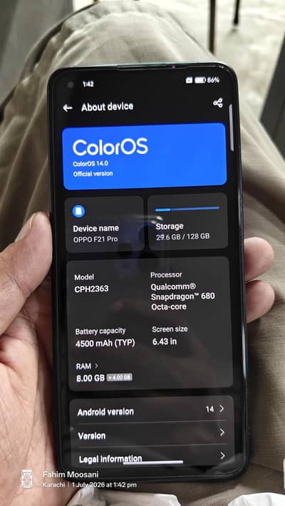 OPPO F21 Pro