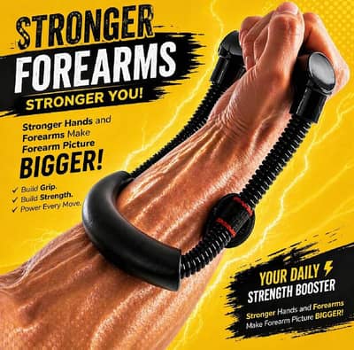 Brand New Wrist & Forearm Exerciser - Strong Grip Booster (With Box)