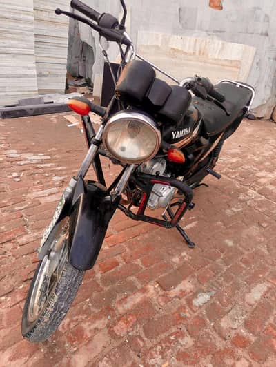 Black Yamaha 125Z Gift for Yamaha Lover
