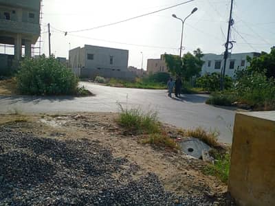 DHA Phase 7 Ext. | 3 Side corner Ayubi Commercial Plot | Junction of two Khayabans 100 Sq. Yds. | Premium Business Location | Excellent Commercial Exposure