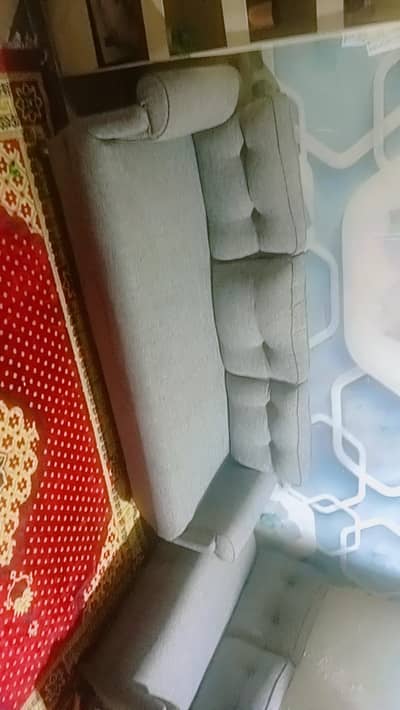 L shape. 8 seator