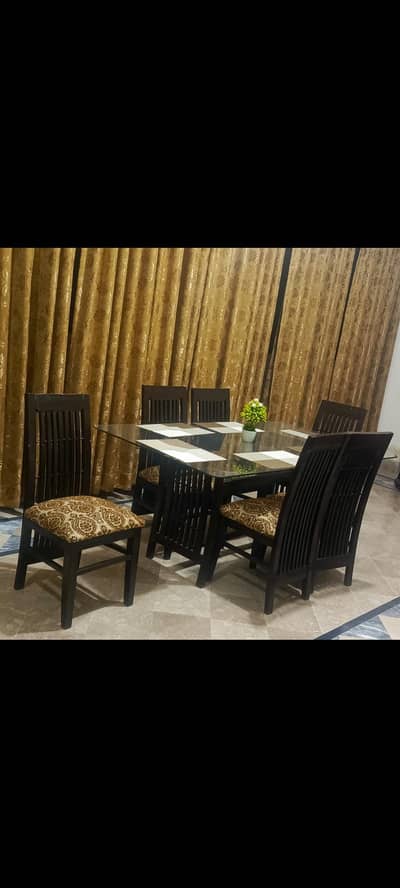 dining table with 6 chair