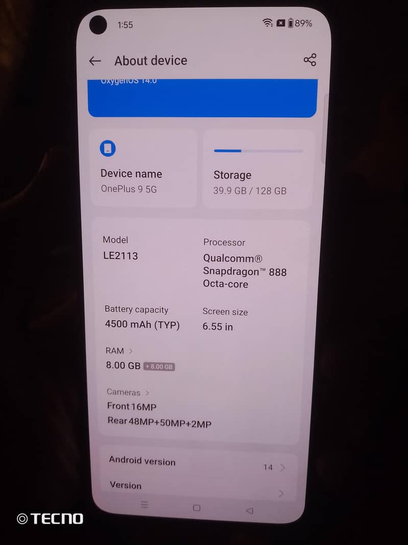 One Plus 9 0