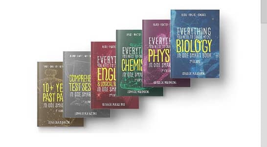Complete MDCAT 2026 Book Set | 6 Books | Excellent Condition
