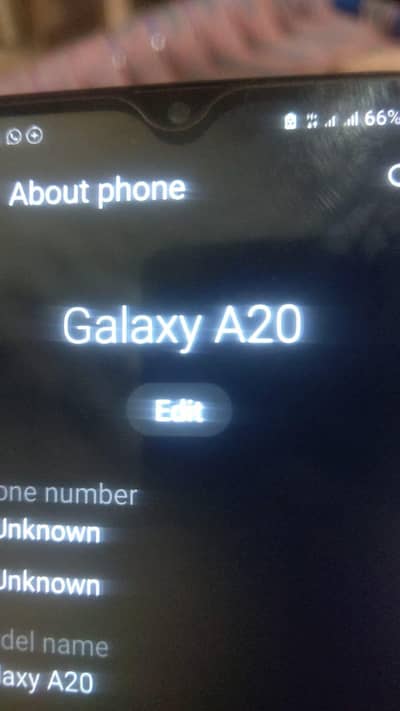Samsung Mobile A20
