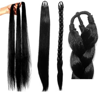 Buy the Best Quality Straight Hair Extension Baal Choti in Pakistan