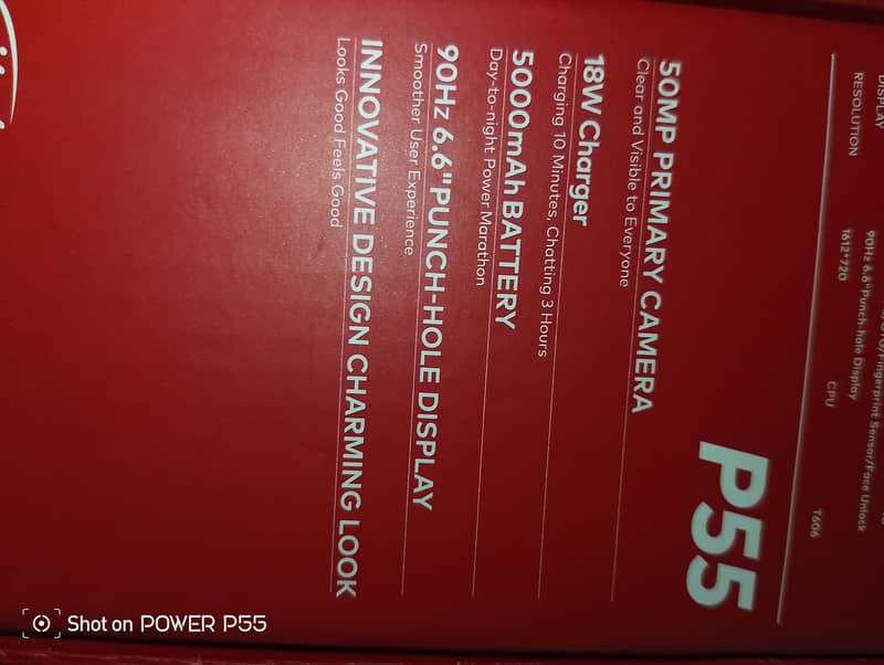 Itel P55 5