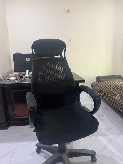 Boss Aqua Mesh High Back Revolving Chair