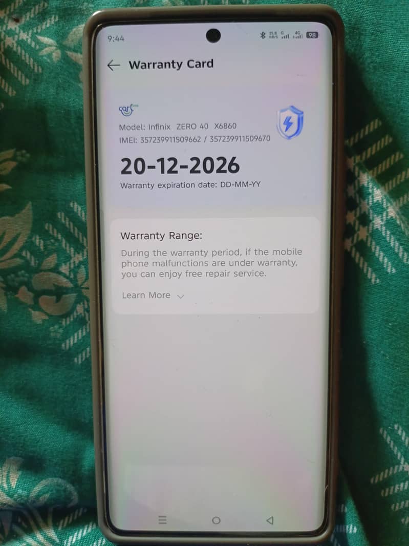 Infinix Zero 40 3