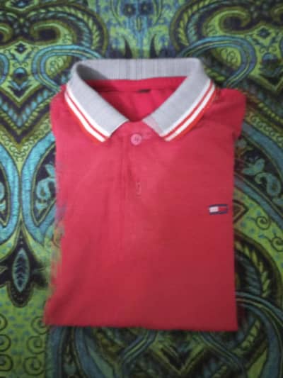 red shirt Tommyi brand price 499 OnlY