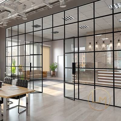 office partition/glass partition/gypsum board partition/false ceiling