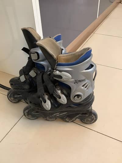 black and grey skates for kids