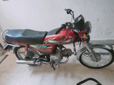 Honda 70 model 2022 Good condition Home Use