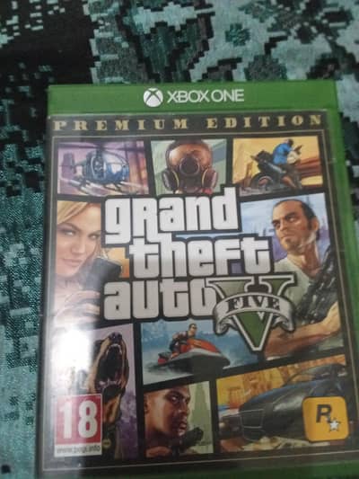 Xbox one s GTA 5 PREMIUM EDITION CD