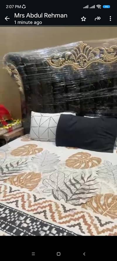 Black Bed Room Set Complete