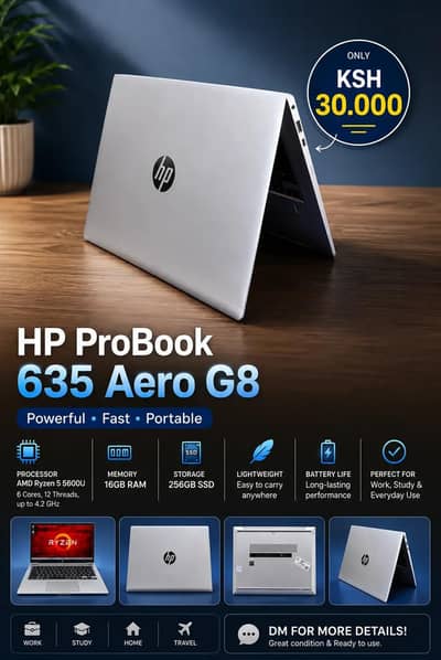 Hp 635 AERO G8 Ryzon 5 5600