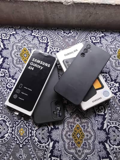 Samsung a14 6/128 pta offical approved with box only