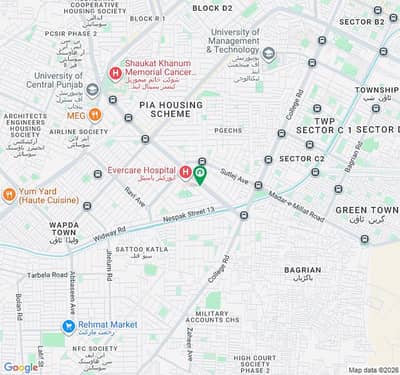 34 Marla residential plot for sale in Lahore